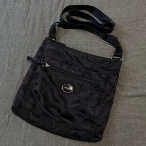 Coach Black Crossbody Bag with Logo Detail